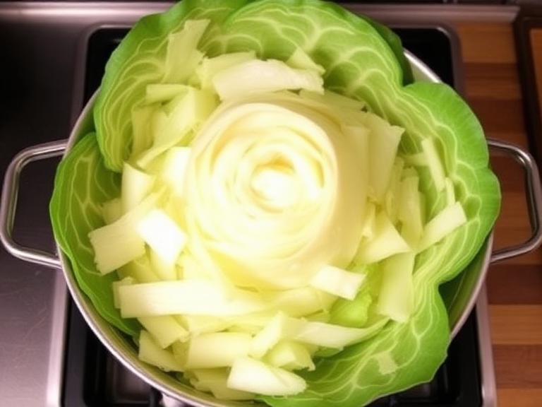 Cook Cabbage on the Stove
