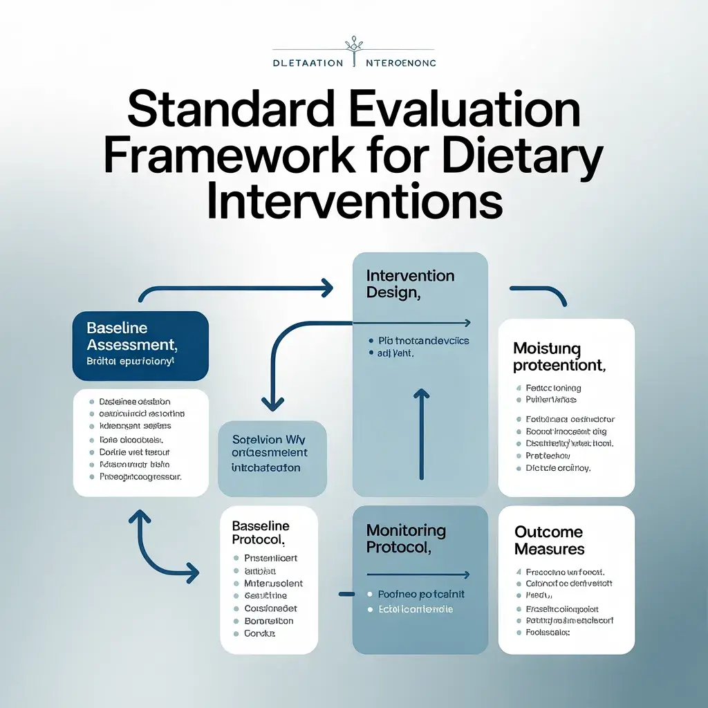 Standard Evaluation Framework for Dietary Interventions