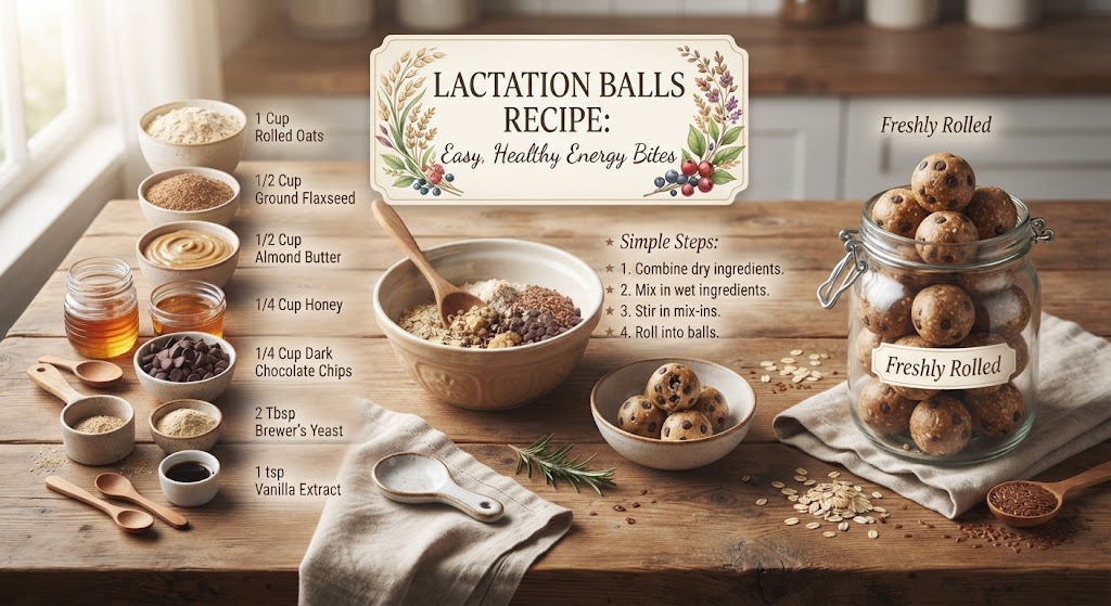 Lactation Balls Recipe