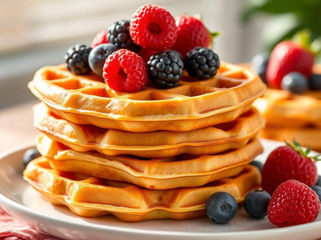 Waffle Recipe Without Milk