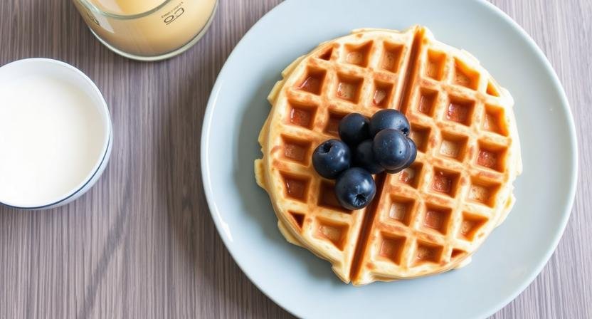 Waffle Recipe No Milk