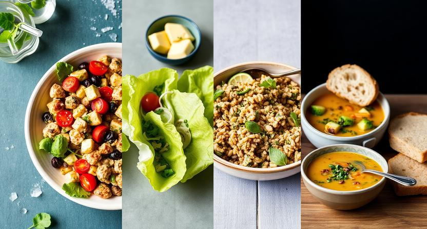 What low calorie lunch recipes under 400 calories look like — real food examples for American lunch
