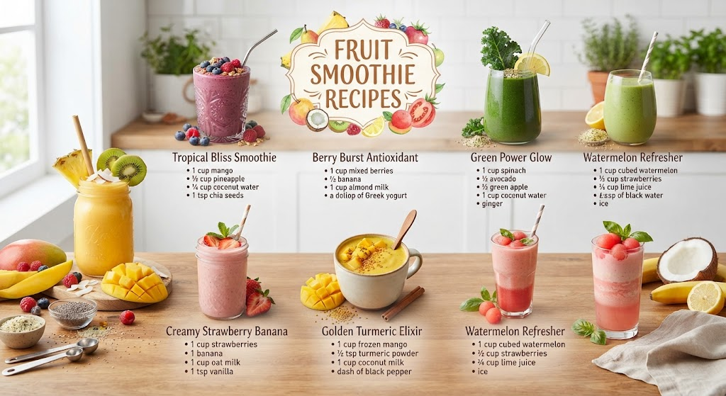 Fruit Smoothie Recipes